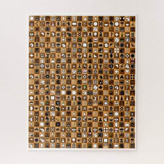 SchaakCraft Puzzel (Verticaal)