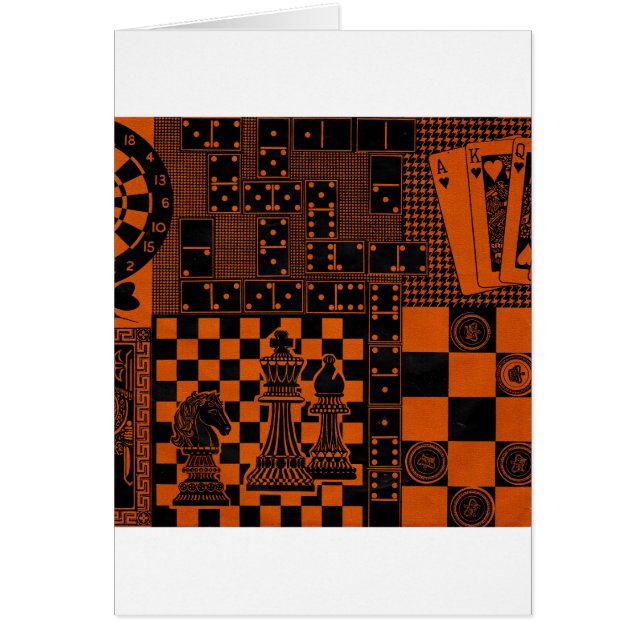 schaakdammen dominos dominos (Voorkant)