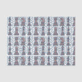 Schaakdecoupage Tissuepapier, Schaakbord Tissuepapier (Voorkant)