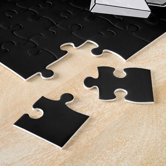 schaakgevecht chessman checkmate chess play legpuzzel (Zijkant)