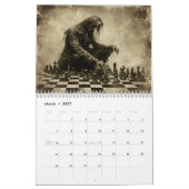 Schaakkalender 2025 kalender (Mar 2027)