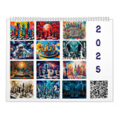 Schaakkalender 2025 kalender (Hoes)
