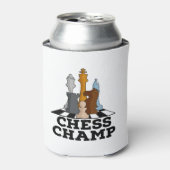 schaakkamp blikjeskoeler (Blikje Voorkant)