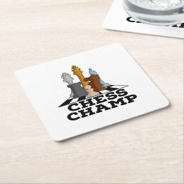 schaakkamp kartonnen onderzetters