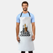 schaakkamp schort (Gedragen)