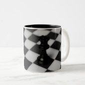 Schaakkoningin mok (Voorkant rechts)