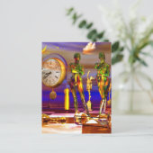 Schaakkunst, schaakregels, schaakopeningen, briefkaart (Staand voorkant)