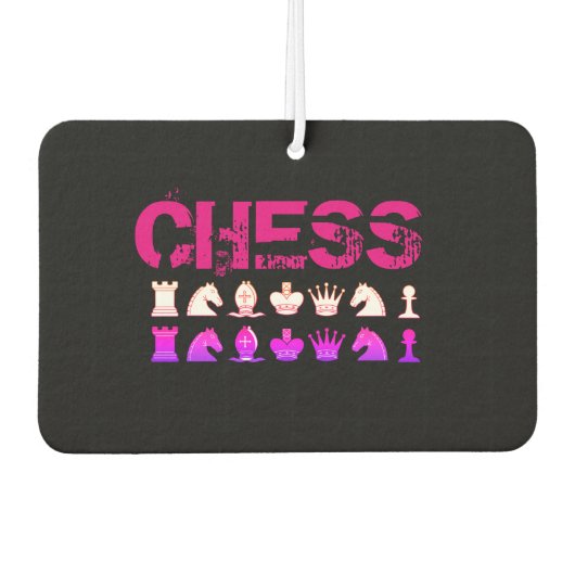 schaakkussen luchtverfrisser (Voorkant)