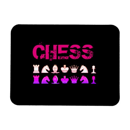 schaakkussen magneet (Horizontaal)