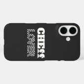 Schaakliefhebber White Knights Creatief Uniek Spel Case-Mate iPhone Case (Achterkant (horizontaal))