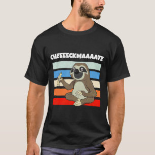 Schaakluiaard Langzame Schaakmaat In Een Grappig T-shirt