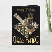 Schaakmaniakken Kaart (Voorkant)