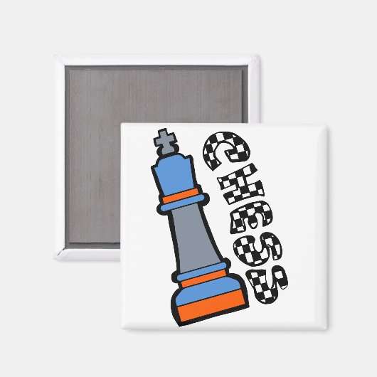 schaakmannen magneet