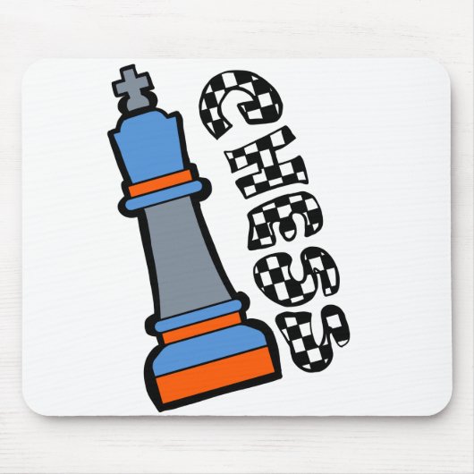 schaakmannen muismat (Voorkant)