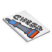 schaakmannen notitieboek (Rechterzijde)