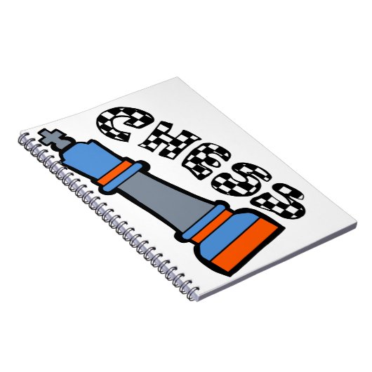 schaakmannen notitieboek (Rechterzijde)