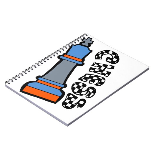 schaakmannen notitieboek (Linkerzijde)