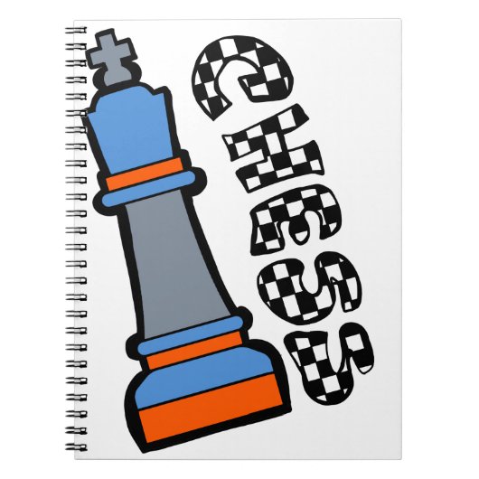 schaakmannen notitieboek (Voorkant)