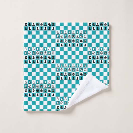 "Schaakmat" Bad Handdoek (Wasdoekje)