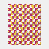 Schaakmat Chic | CC-02 | Fleece Deken (Voorkant)