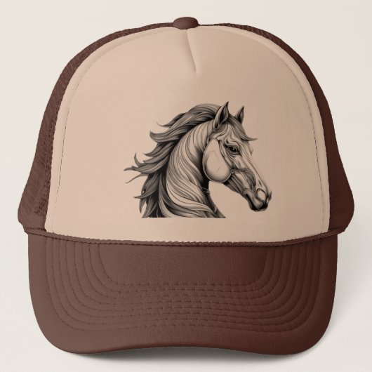 Schaakmat haat trucker pet (Voorkant)