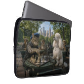 Schaakmat in Central Park No 1 Laptop Sleeve (Voorkant Rechts)