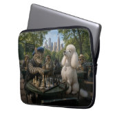 Schaakmat in Central Park No 1 Laptop Sleeve (Voorkant Links)