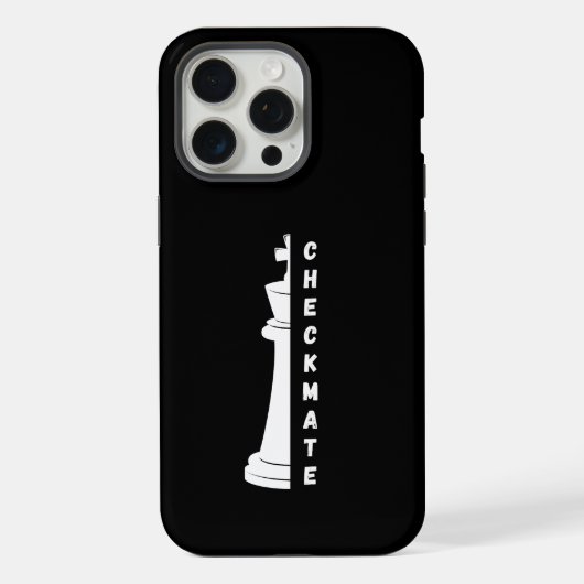 Schaakmat iPhone Hoesje (Achterkant)