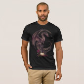 Schaakmat met draken t-shirt (Voorkant volledig)