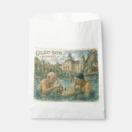 Schaakmatch Gellert Baths Boedapest Hongarije Bedankzakje