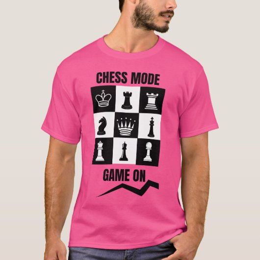 Schaakmodus T-shirt (Voorkant)
