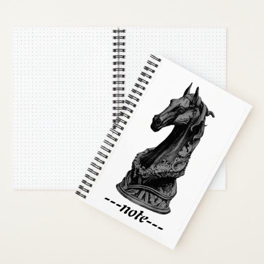 schaaknotitieboek notitieboek (Binnen)