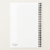 schaaknotitieboek notitieboek (Achterkant)