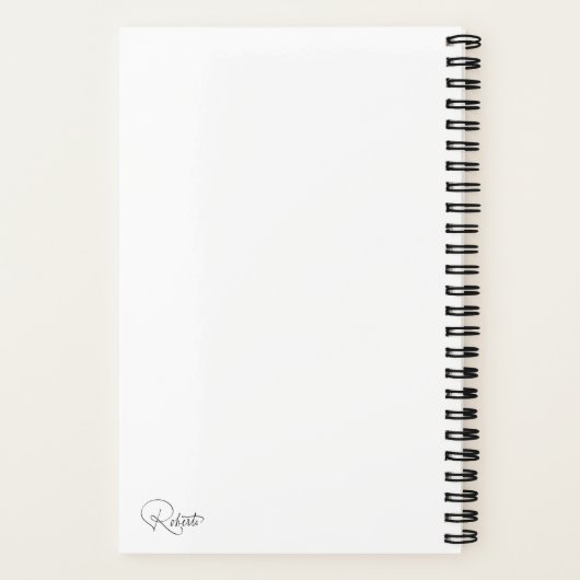 schaaknotitieboek notitieboek (Achterkant)