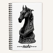 schaaknotitieboek notitieboek (Voorkant)