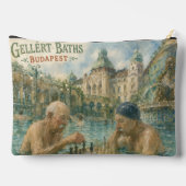 Schaakpartij Gellert Baths Boedapest Hongarije Etui (Achterkant)