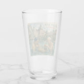 Schaakpartij Gellert Baths Boedapest Hongarije Glas (Achterkant)