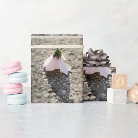 Schaakpion bloem cadeaupapier (Baby Shower)