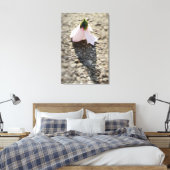 Schaakpion bloem canvas afdruk (Insitu (Slaapkamer))