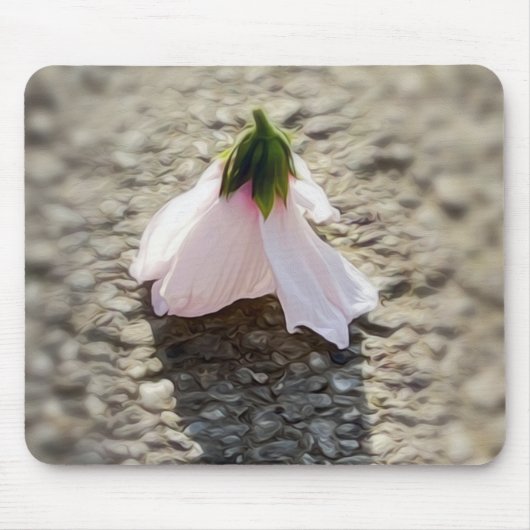 Schaakpion bloem muismat (Voorkant)