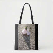 Schaakpion bloem tote bag (Voorkant)