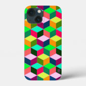 schaakplaat, 3D2D Case-Mate iPhone Case (Achterkant)