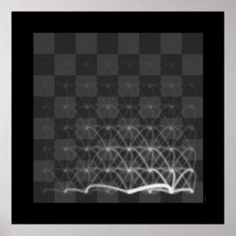 Schaakpuntenritten (White King) Poster