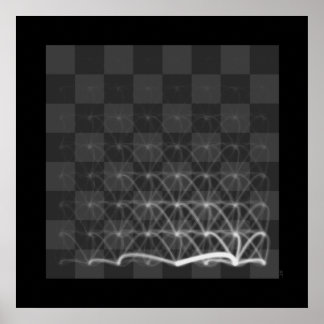 Schaakpuntenritten (White King) Poster