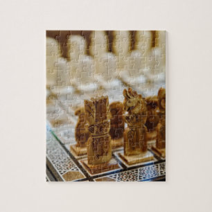 Schaakset te koop, Khan el Khalili Bazaar, Legpuzzel