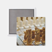 Schaakset te koop, Khan el Khalili Bazaar, Magneet (Voorkant / Achterkant)