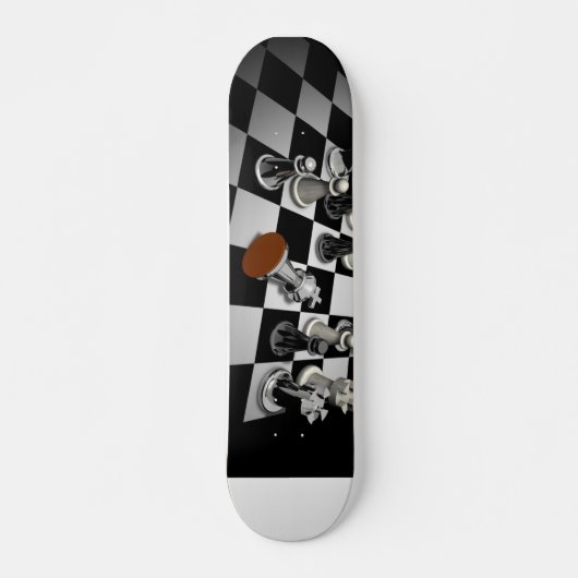 Schaakskateboard Skateboard (Voorkant)