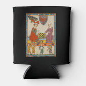 Schaakspel 14e Eeuw Codex Manesse Blikjeskoeler (Voorkant)