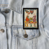 Schaakspel 14e eeuw Codex Manesse Button (Insitu)