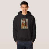 Schaakspel 14e eeuw Codex Manesse Hoodie (Voorkant volledig)